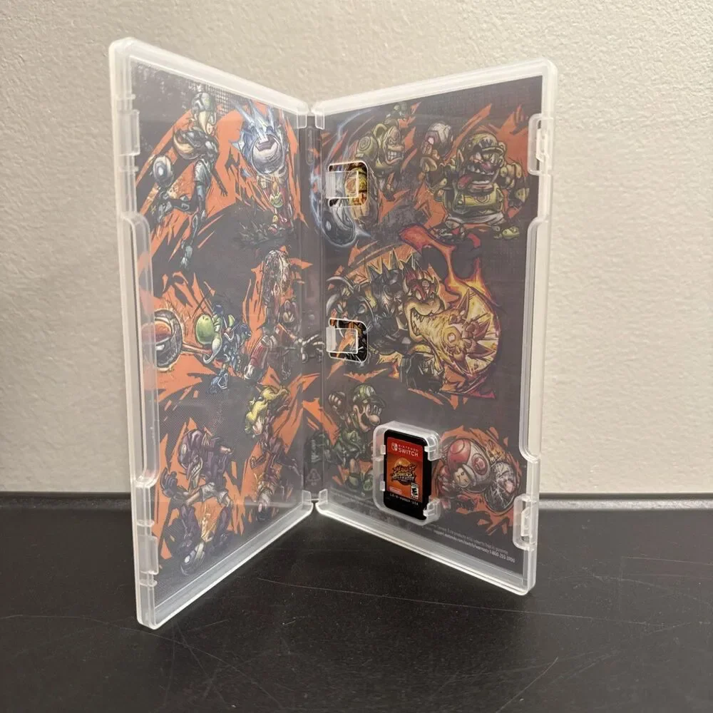 Mario Strikers Battle League Nintendo Switch Case & Game Cartridge Tested